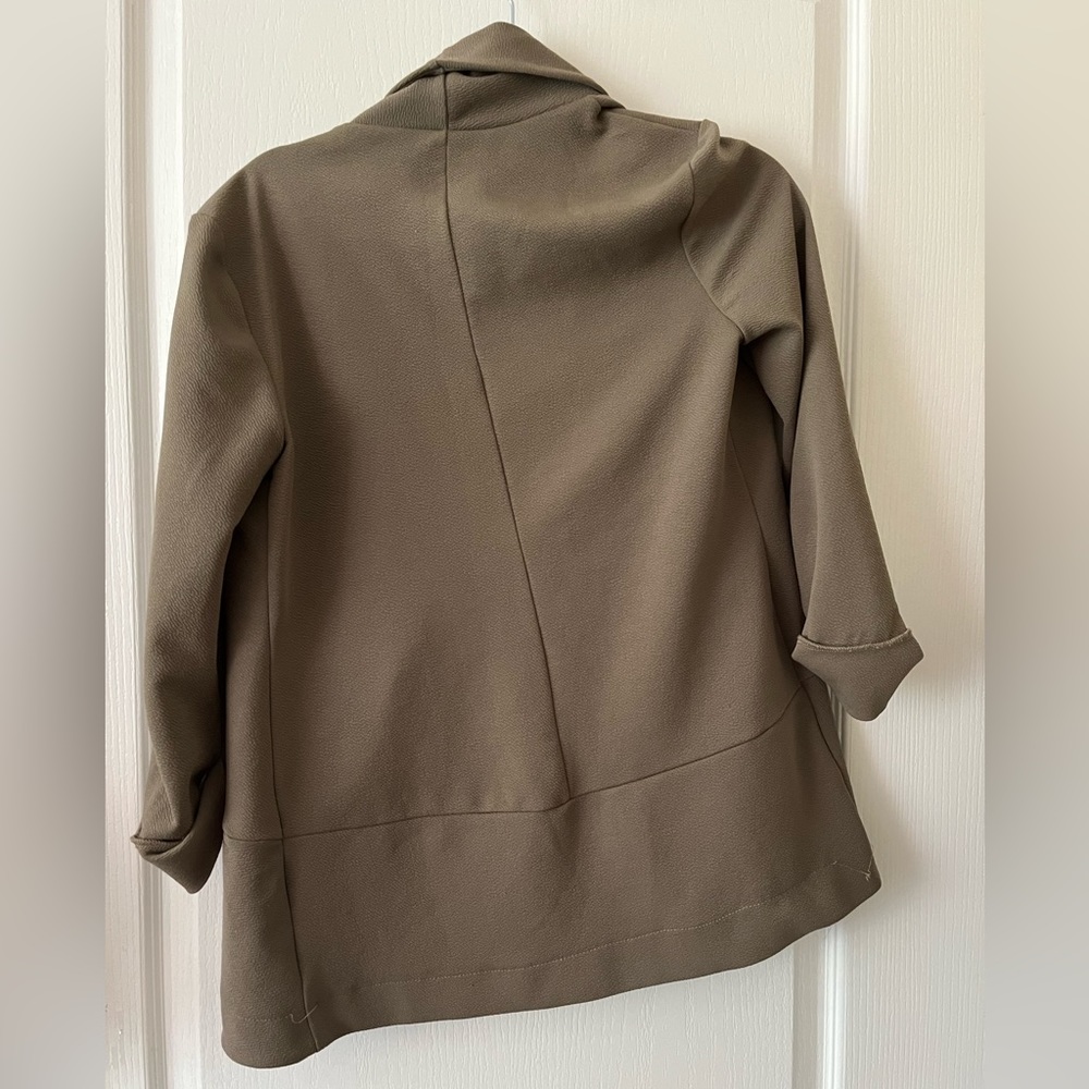 M Boutique - Olive Cardigan/Blazer
